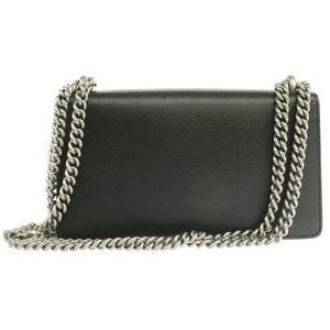 Gucci Dionysus Chain Shoulder Bag Black Blue